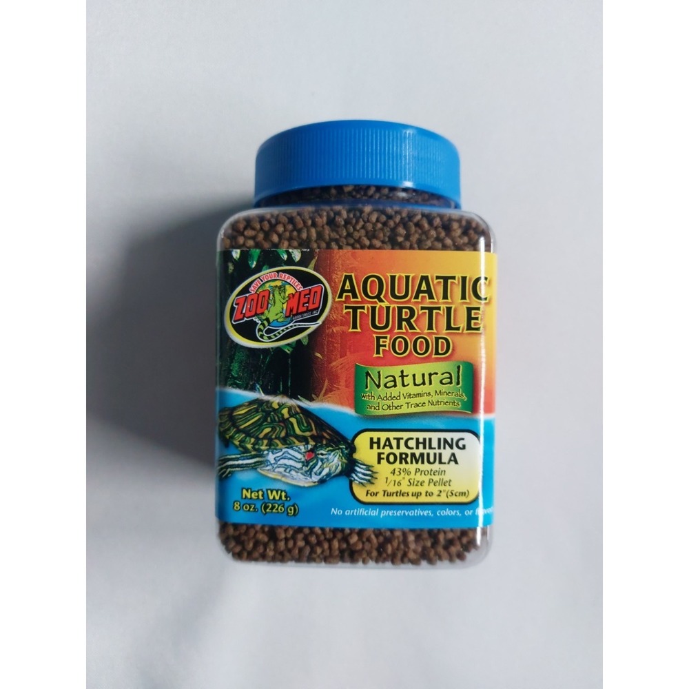 Zoo Med Natural Aquatic Turtle Food Hatchling Formula- 8 oz
